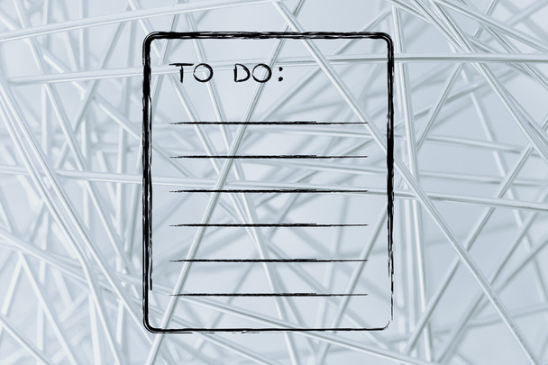 To do list memo pad, add your text - Foto, Imagen