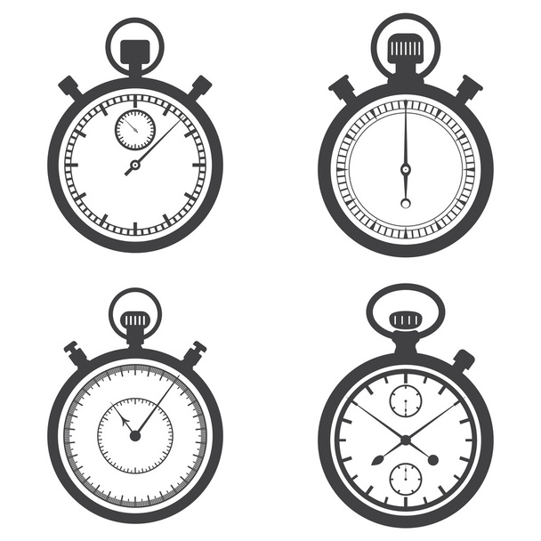 Stopwatches and chronometer - Vektor, obrázek