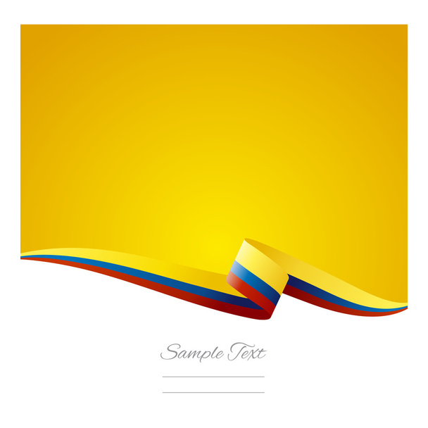 abstrakte Farbe Hintergrund kolumbianische Flagge Vektor - Vektor, Bild