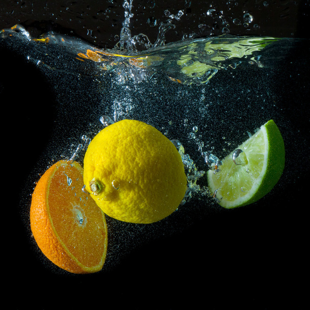 Fruit splash - Фото, изображение
