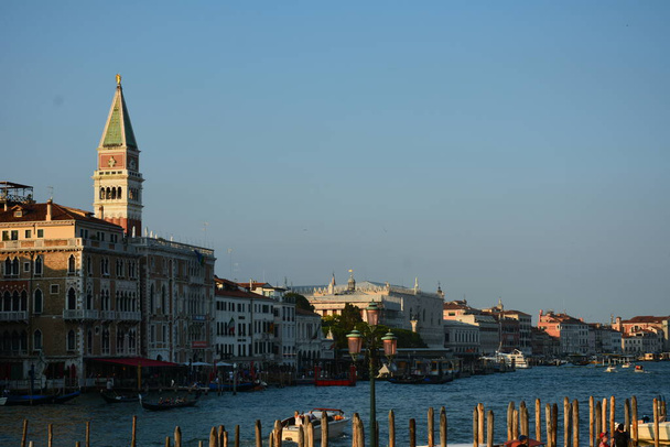 Havainnointi ja kokeminen Venetsia, Italia vesikanavat ja meri, jotka tekevät siitä ainutlaatuisen - Valokuva, kuva