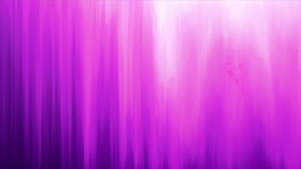 Abstract noorderlicht schijnt in de lucht, naadloze lus. Ontwerp. Roze en witte visualisatie van aurora borealis. - Video