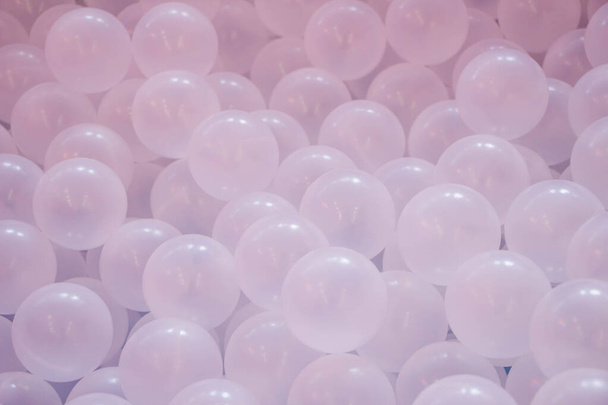 куча белого фона воздушных шаров - Фото, изображение