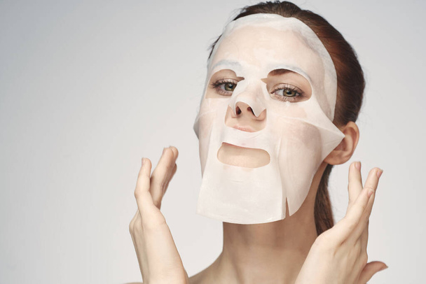 face mask rejuvenation clean skin spa treatments - Фото, зображення
