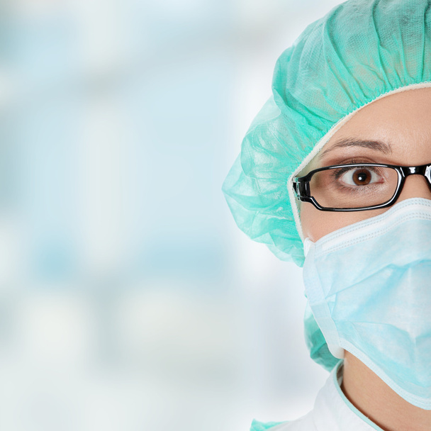 Female surgeon or nurse - Photo, Image