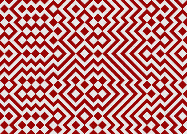 Abstract geometric pattern, generative computational art vector illustration - ベクター画像