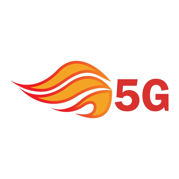 5g logo sign vector templat - ベクター画像