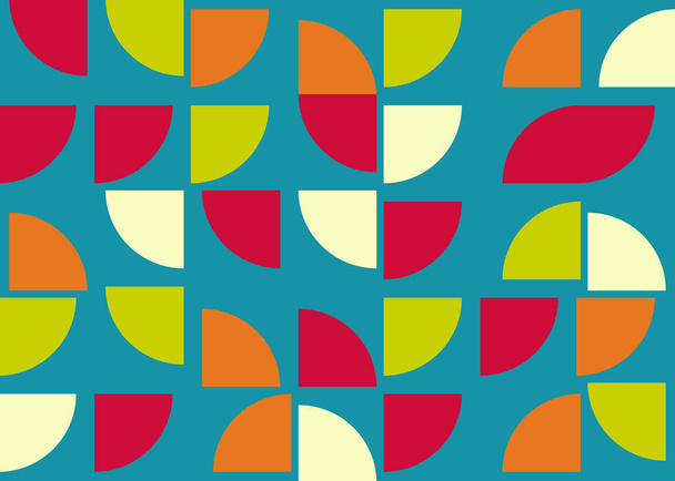 Abstract Geometrische patroon generatieve computationele kunst illustratie - Vector, afbeelding