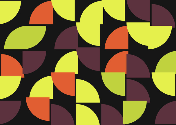 Resumen del patrón geométrico ilustración de arte computacional generativo - Vector, imagen