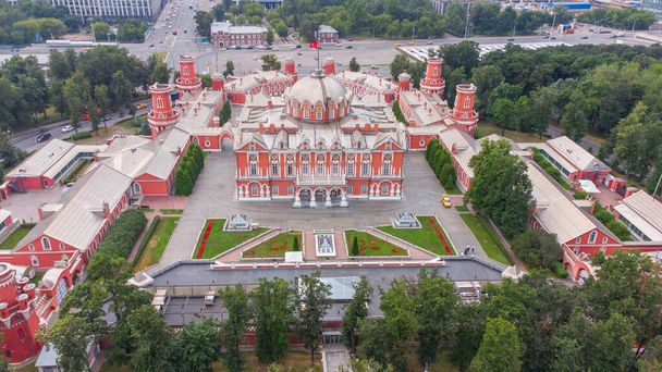 Petrovsky traveling palace in summer, Moscow - Photo, Image