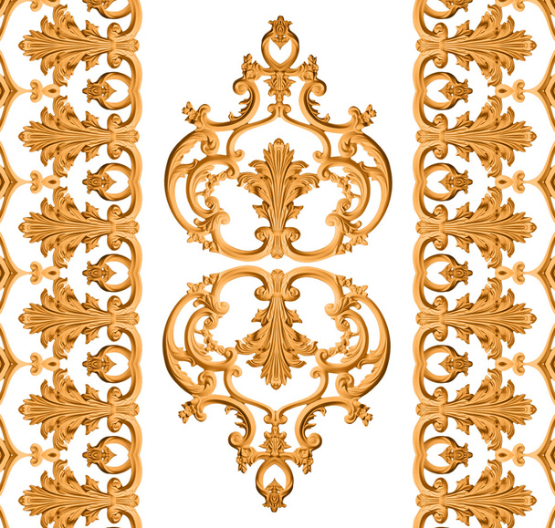 barroco dourado
 - Foto, Imagem