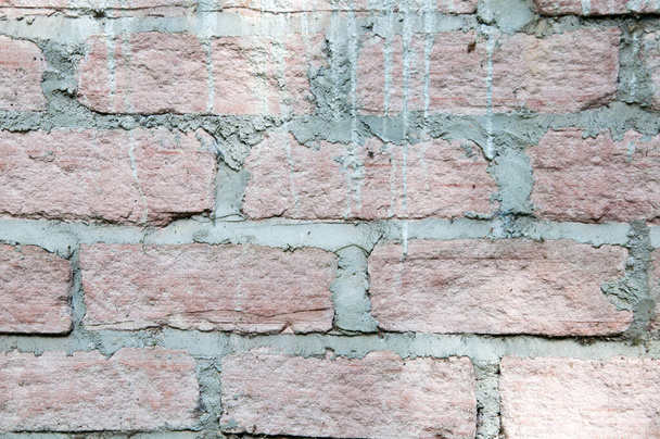 Textura de piedra de color claro con cemento - Foto, imagen