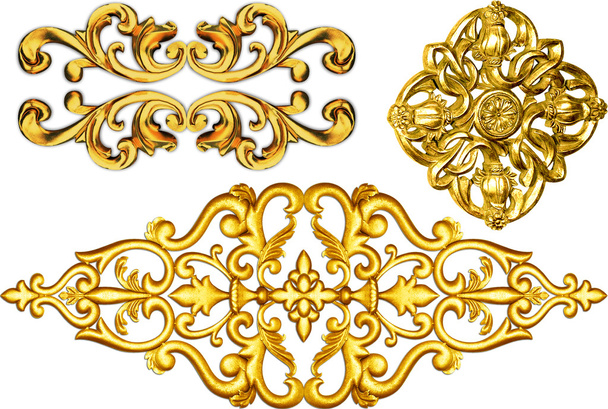 golden baroque - Photo, Image