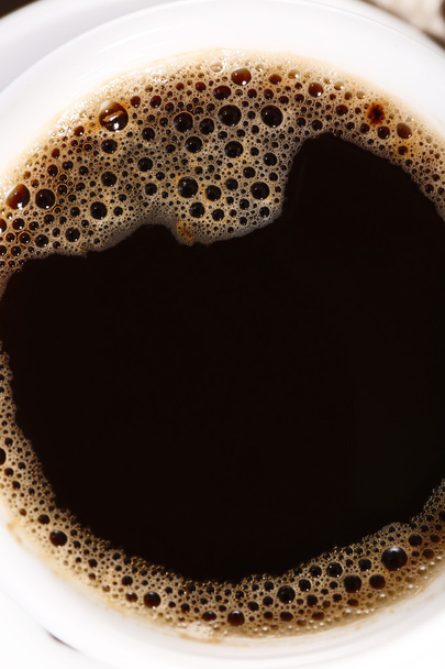Cup of coffee, close-up - 写真・画像