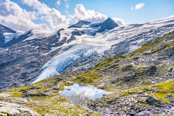 Mountain glacier in Austrian Alps - Zdjęcie, obraz