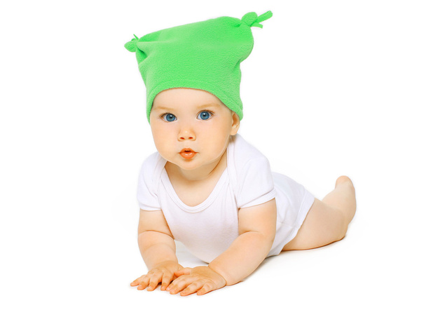 Charmoso bebê de chapéu
 - Foto, Imagem