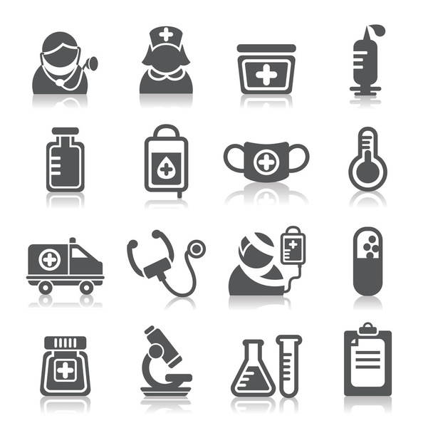 Orvosi ikon - Vektor, kép