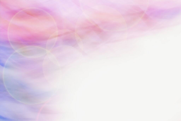 Abstract pink gradient backgroung with light circles. - Photo, Image