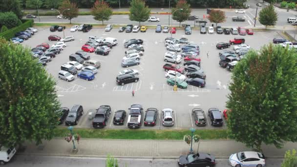 Time lapse shot of busy parking lot - Footage, Video