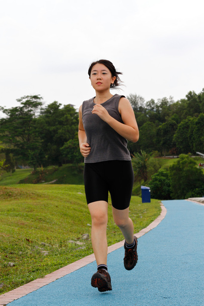 Woman jogging - Zdjęcie, obraz