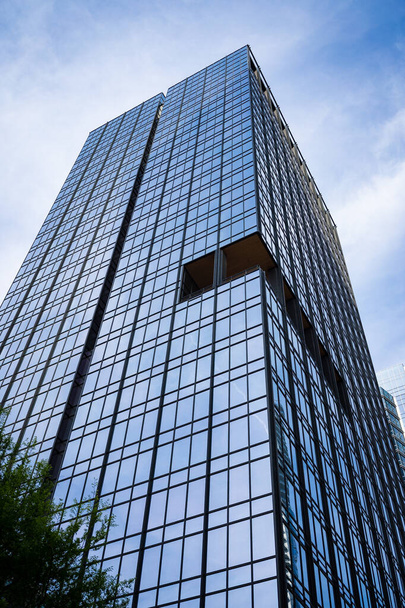 Центральний офіс будівлі в Остіні з блакитним небом - Фото, зображення