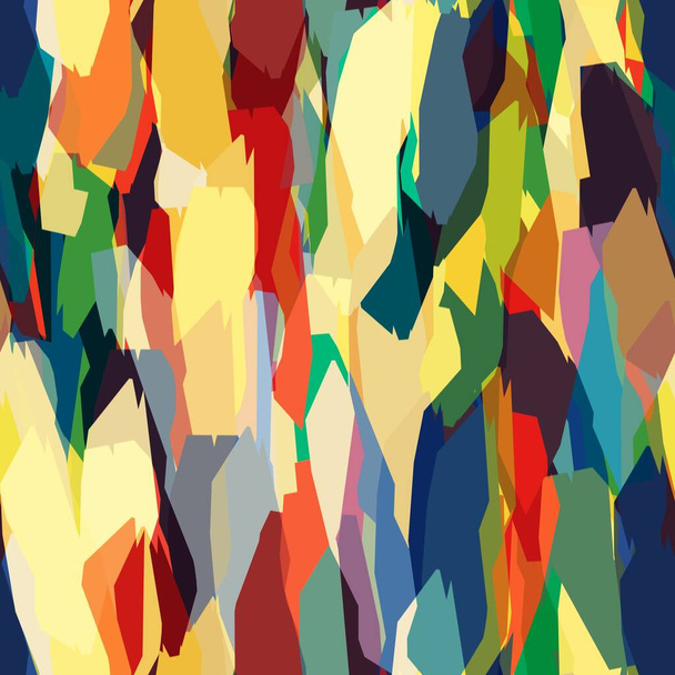 Naadloos funky expressief en energiek papier gesneden collage oppervlak patroon ontwerp voor afdruk - Foto, afbeelding