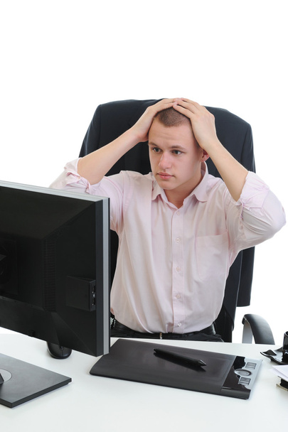 Frustrated businessman - Photo, image
