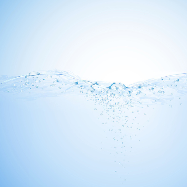 Water background - Vector, Image
