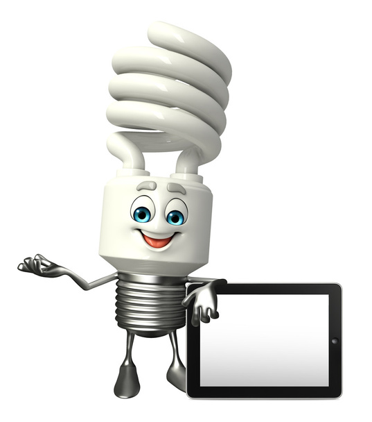 CFL Character with tab - Foto, immagini