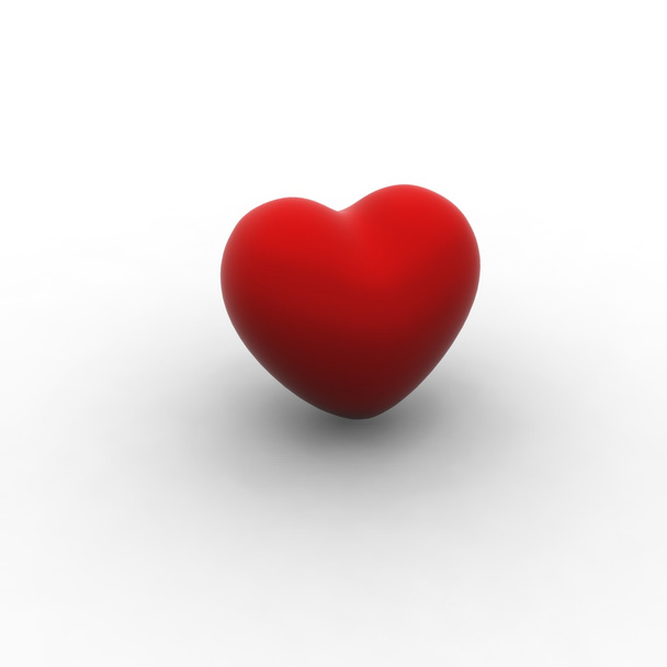 aranyos piros szív design - Fotó, kép