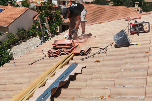 Rénovation de toit
 - Photo, image