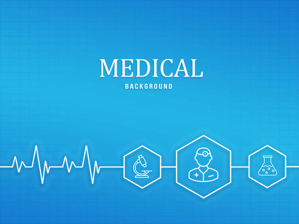 Інтернет, бізнес, технології та мережева концепція. Медицина, медицина та кардіологія. Серце з лінією "ecg" - символ медичної допомоги. 3d ілюстрація. - Фото, зображення