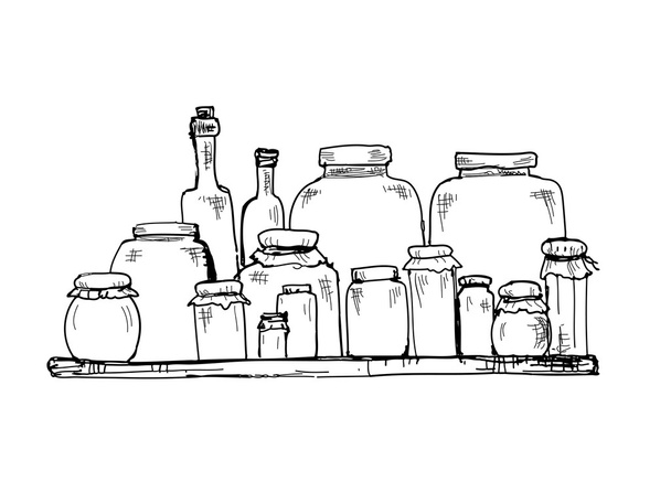 Jars and Jars - Vector, Image