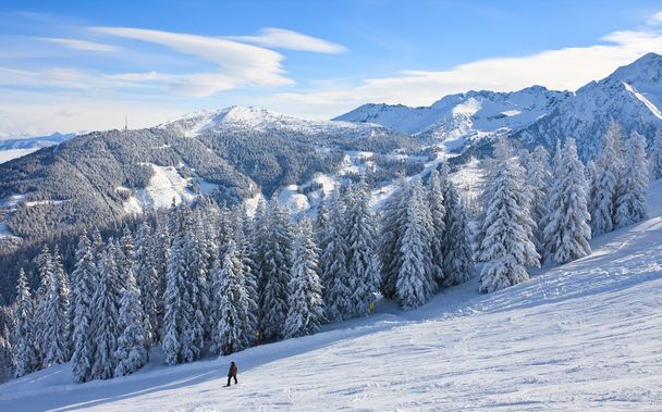 Estância de esqui Schladming. Áustria
 - Foto, Imagem