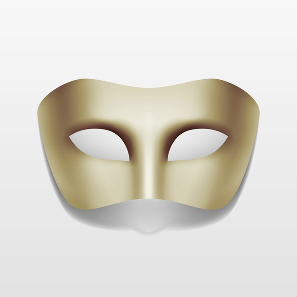 Καρναβάλι μεταμφίεση κόμμα μάσκα διανύσματος απομονωθεί - Διάνυσμα, εικόνα