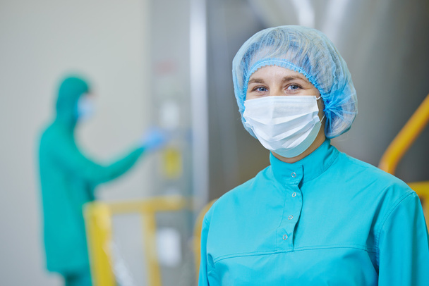 pharmaceutical factory worker - Photo, image