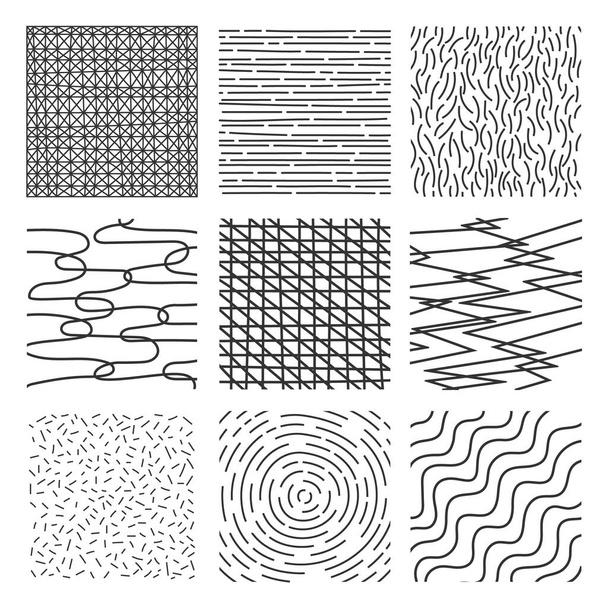 Handwritten Lines and strokes in different styles. Perfect for lettering and illustrations. - Vector, Image