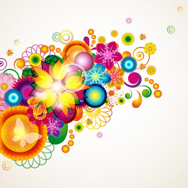 Floral abstract background. eps10 - Vector, Image