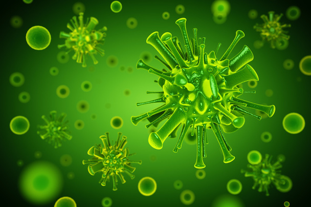 Virus background - Photo, Image