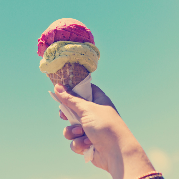 Gelati ijsje - Foto, afbeelding