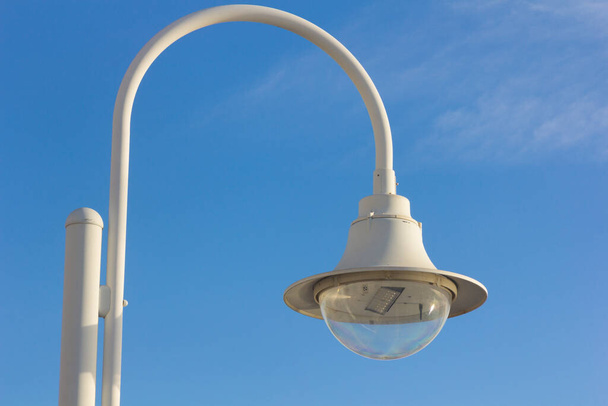Street lamp in a public space with energy-saving lamps - Photo, Image