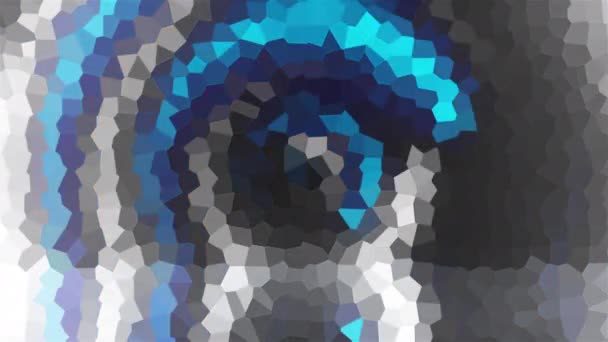 Kristallisiertes abstraktes Mosaik - Filmmaterial, Video