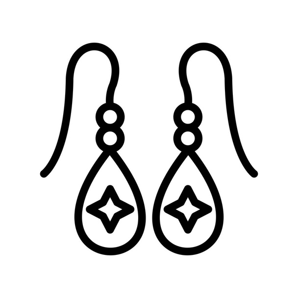Jewelry Outline Vector Icon Desig - Vector, Image