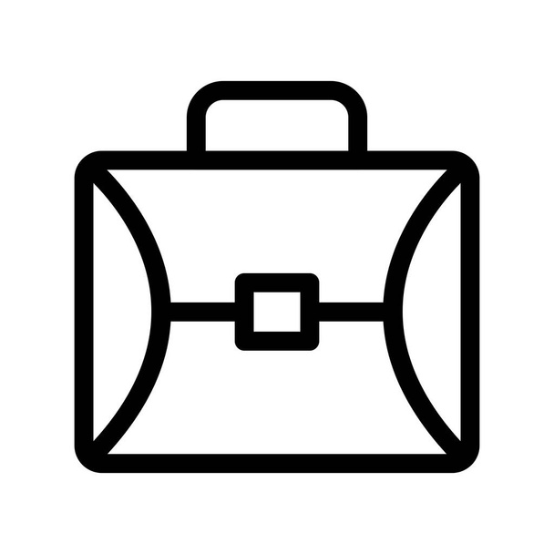 Briefcase Outline Vector Icon Desig - Vector, Image