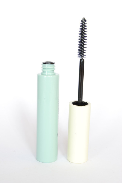 Cosmetic compact green mascara - Photo, Image