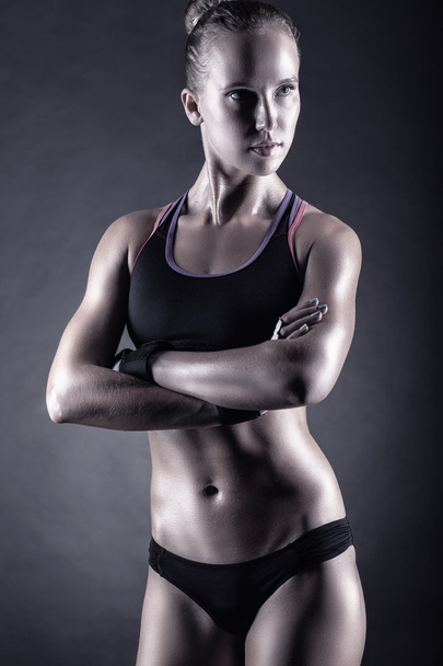 Young athletic woman - Photo, Image