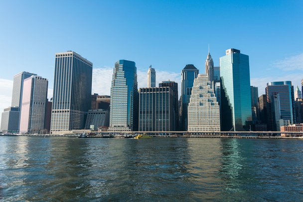 Panorama of downtown Manhattan - Fotó, kép