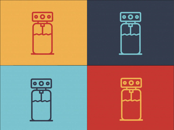 Air Freshener Logo Şablonu, Basit Düz Tazeleyici Simgesi, Hava, Koku - Vektör, Görsel
