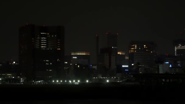 Tsukiji Japánban, Tokyo Night View 2021 Május - Felvétel, videó