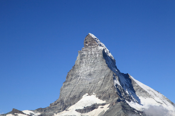 üçgen şekilli matterhorn dağ - Fotoğraf, Görsel